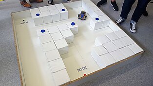 Campus Zweibrücken - BOT-Challenge in der Informatik ((c) HSKL)