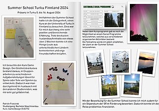 Feedback zum Summer School 2024 in Turku, Finnland