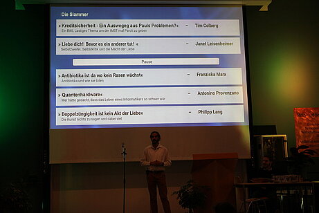 Science Slam im Rahmen des Tags der Forschung an der Hochschule Kaiserslautern