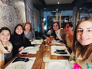 August 2022: Meeting with the team in Santa Fé