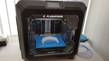 Halterung für Visier aus dem 3D-Drucker