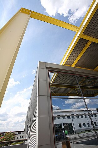 Campus Zweibrücken - Detail Gebäude B ((c) HSKL)