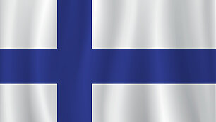 Flagge von Finnland