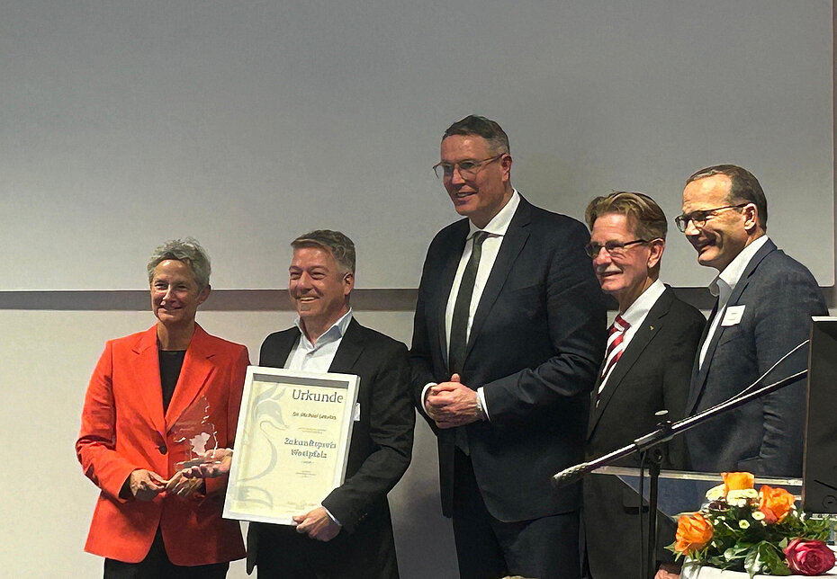 Übergabe des Zukunftspreises Übergabe des Zukunftspreises