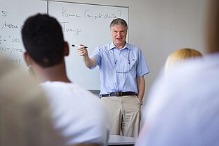 Vorlesung im Studiengang Angewandte Informatik am Campus Zweibrücken ((c) HSKL)