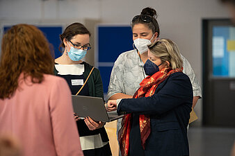 Organisationsteam bei der Vorbesprechung