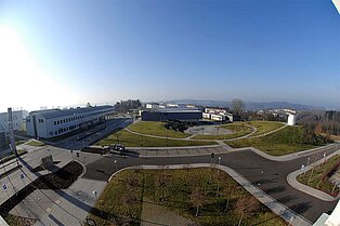 Campus Zweibrücken - Blick über den Campus ((c) HSKL)